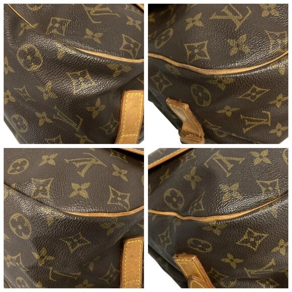 LOUIS VUITTON Saumur 35 Monogram Shoulder Bag Monogram Canvas 490-090125 - Picture 6 of 14